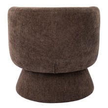 Eloise Chenille Swivel Armchair